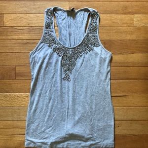 Beaded tank top
